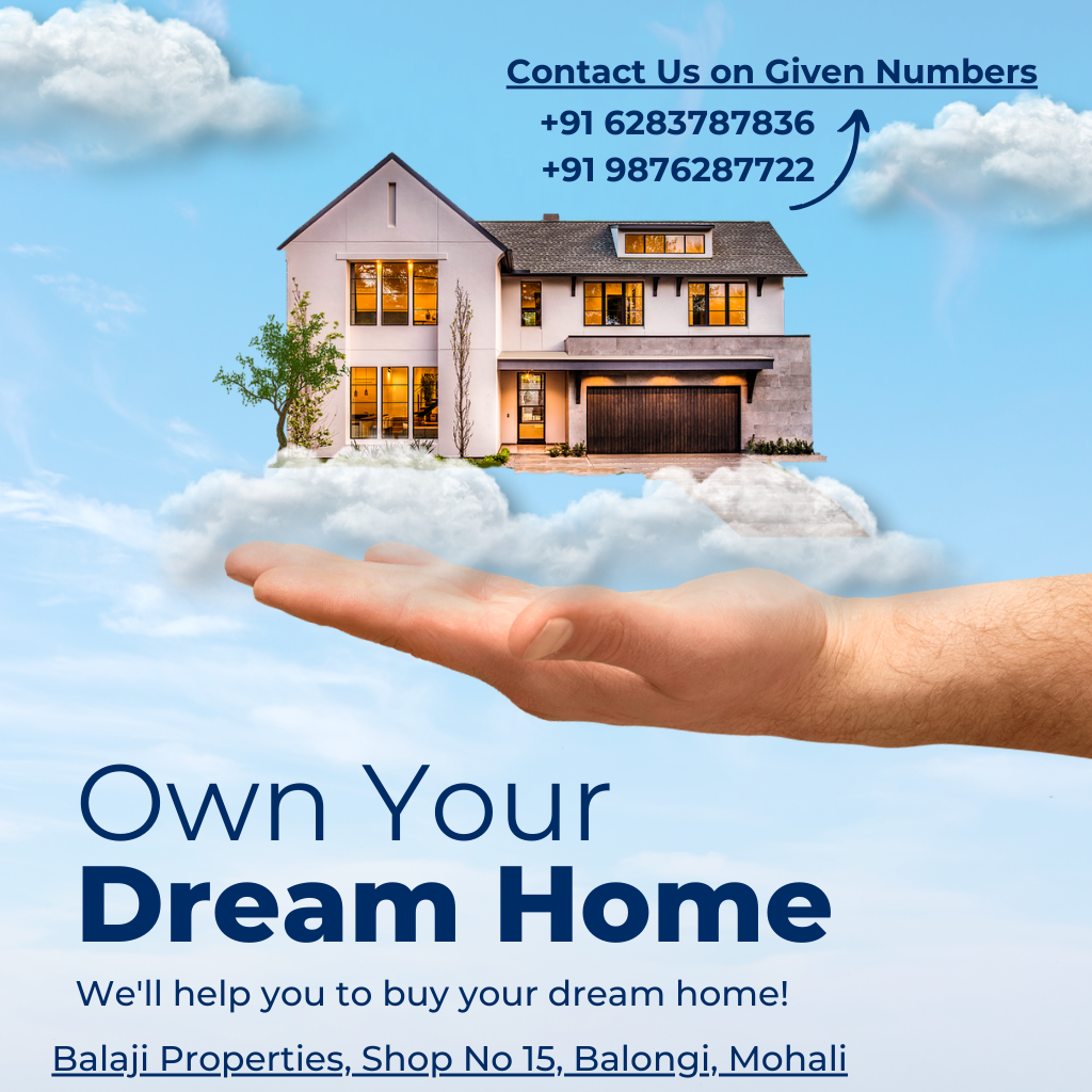 Balaji Properties residential property in Mohali, Kharar, Chandigarh & Contact Details