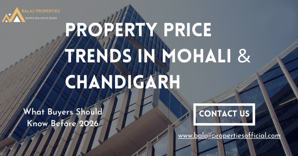 property price trends in mohali & chandigrah balaji properties